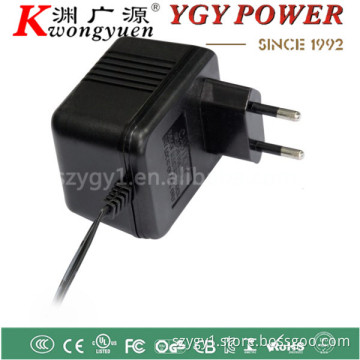 EUR plug ,5W AC/DC or AC/DC Transformer with 12V 0.3A output standard